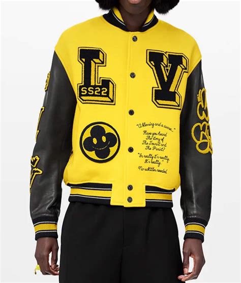 louis vuitton varsity|louis vuitton varsity leather jacket.